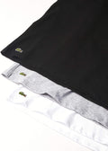 Lacoste Underwear Men's Essentials 3-Pack 100% Cotton Slim Fit V-Neck T-Shirts by I-Max Fashions