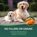 Healthfuls Sweet Potato Slices Dog Treats Grain Free Limited Ingredient 16 oz by Deal US