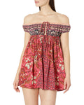 Free People Bali Mariposa Dress, Strawberry Combo, Medium by Vanessa Jane