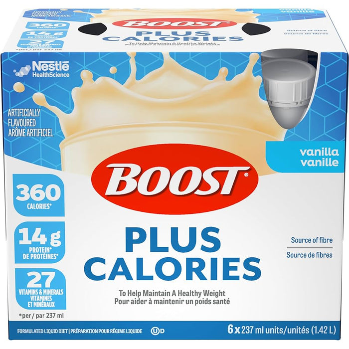 BOOST PLUS LQ 24X237ML VANILLA by Pasteur Pharmacy