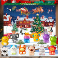 Govetom 2025 Christmas Advent Calendar 24 Days Slow Rising Multi-color by Deal US