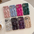 Ripple Wave 3D Chrome Case for iPhone 17 Pro Max Silver by Merch Section