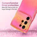 for Samsung Galaxy S25 Ultra Case for Women Girls, Cute Wave Frame Curly Shape w