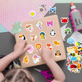 Bolcguri Cartoon Water Bottle Stickers 100 pcs Waterproof Vinyl Decals Colorful by Deal US