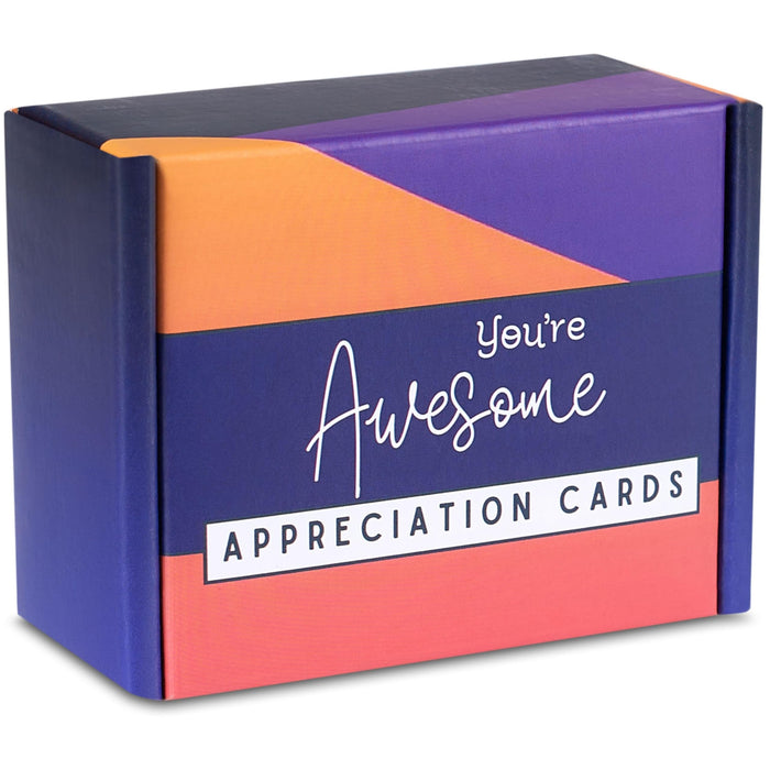 Ariond 40 Inspirational You Are Awesome Cards Multicolored Motivational Set by Deal US
