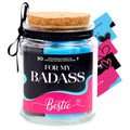 SOLMAYCO Affirmation Jar with Inspirational Notes Birthday Gift for Women Badass by Deal US