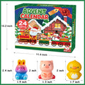 Govetom 2025 Christmas Advent Calendar 24 Days Slow Rising Squishy Multi-color by Deal US