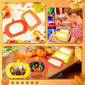 Geelin 24 Pack Wooden Pumpkin Picture Frame DIY Crafts 5.5x7.48 inches by Deal US
