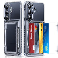 for Samsung Galaxy-S26-Plus Case Wallet: with Card Holder Clear Phone Funda para
