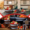 Beeveer Fall Thanksgiving Harvest Apple Orchard Cardboard Cutouts 20-26" Set by Deal US