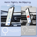 Invisible Stand Case for iPhone 17 Pro Black Clear by Merch Section
