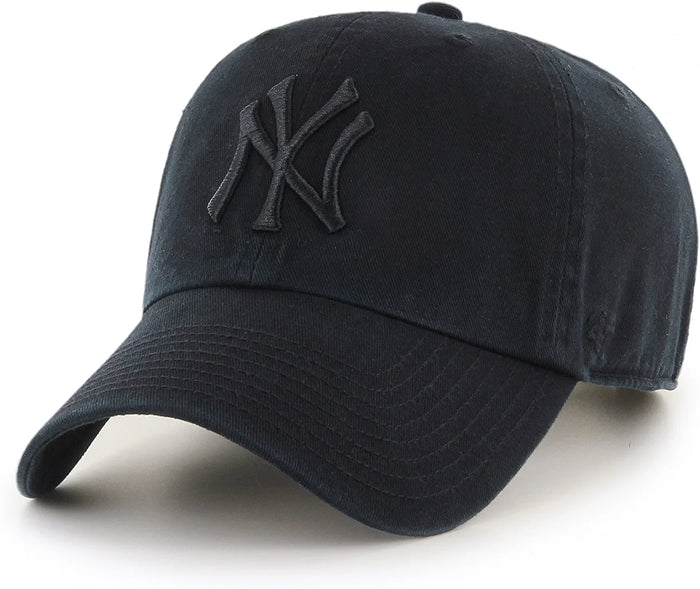 47 MLB New York Yankees Mens Brand Clean Up Adjustable Cap by I-Max Fashions