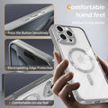Clear Case For Iphone 14 Pro With Full Camera Lens Protection, Magsafe,Plating S