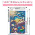 GEEHEIY 5D Seashell Diamond Art Kit for Adults, 12x16 Inch, Art Deco Style by Deal US