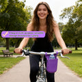 Foldable Silicone Cup Holder Dual-Open Design fits Most Bottles&Cups.Leak-Proof,
