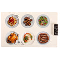 CLYORA Electric Warming Tray 23x15in Food Grade Silicone 5 Temp Auto Shut-Off by Deal US
