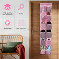 Shoe Organizer 12 Pockets — Hanging Storage Organizer, Pink