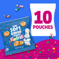 BestBy01/26 Pillsbury Mini Soft Baked Funfetti Cookies Snack Bags 10 Ct 10 oz by Deal US