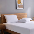 ProtectMySleep Cotton Terry Pillow Protector 2Pack Hypoallergenic Standard Queen by Deal US