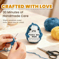 Animals Crochet Shark Gift – Mini Emotional Shark Plush with Support Me