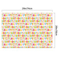 LCY WEDSHI Birthday Wrapping Paper 12pcs 20x29in Multicolor Birthday Theme by Deal US