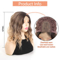 Maforsoon Wigs for Women Short Wave Synthetic Curly Wig 14inch by Deal US