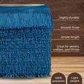 Trims by the Yard 6" Chainette Fringe Trim Polyester Decorative Flag Gold 10yd by Deal US