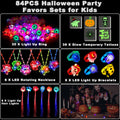 Grastfu 84 PCS Halloween Glow In The Dark Toys Party Favors Bulk Set by Deal US