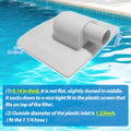 ARU P58PP1955W05 Vacuum Plate Adapter for Summer Waves Polygroup Skimmer Pump by Deal US