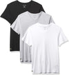 Lacoste Underwear Men's Essentials 3-Pack 100% Cotton Regular Fit V-Neck T-Shirts