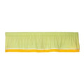 Carter's Animals Collection Window Valance, 60 x 14 Yellow Green Stripes by Vanessa Jane