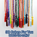 FOMOMDI Graduation Honor Cord 68" Black Red College Graduation by Deal US