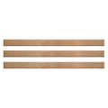 Merola Stick Copper 3/8 x 5 3/4 Inch Stainless Over Porcelain Wall Trim 3 Pcs by Vanessa Jane