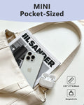 Mini Portable Charger Built-In Connector For Iphone 14/13 Series, 5000Mah Small