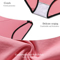 CAILECOTTON Womens Underwear Cotton Panties for Women Plus Size Panties Pack 2/5 by Deal US