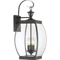 Quoizel OAS8409Z 3-Light Oasis Outdoor Lantern in Medici Bronze by Vanessa Jane