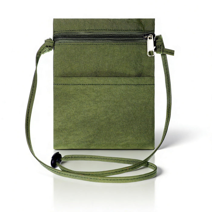 Phone Purse Ultralight Green Zipper Cell Phone Bag Nylon Small Phones Purse