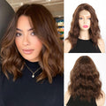 Maforsoon Wigs for Women Short Wave Synthetic Wig 14inch by Deal US