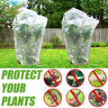 H.Romo Fruit Tree Netting 8x8ft Clear Garden Bird Pest Barrier 1 Pack by Deal US