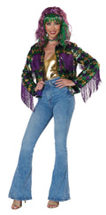 California Costumes Women's Mardi Gras Jacket Size Small by Deal US