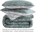 Southshore Fine Linens Lightweight Reversible Floral Quilt and Sham Set by Vanessa Jane