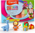 CiaraQ Polymer Clay Kit Mini Modeling Set 24 Colors for Kids Beginners Artist by Deal US