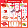 Commodum Kids Wooden Play Cooking Set Advent Calendar 24 Days Xmas Gifts by Deal US