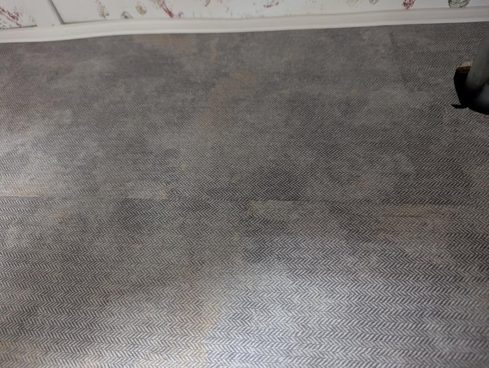 FANCYEASY Grey Grasscloth Peel & Stick Wallpaper 15.7x118in Rustic Vinyl by Deal US