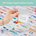 Ariond 40 Inspirational You Are Awesome Cards Multicolored Motivational Set by Deal US