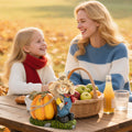 Hodao Thanksgiving Scarecrow Turkey Pumpkin Decor Farmhouse Fall Centerpiece Red by Deal US