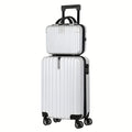 2-Piece Spinner Luggage Set – 20” Carry-On & 14” Crossbody Handbag by DailySale
