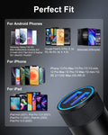 Port USB Car Charger 2 Pack — 3.4A Fast Charge for iPhone 17/16/15/14, Samsung G