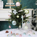 Forsylvanas Jewelry 47PCS Macaron Rose Gold Shatterproof Christmas Ornaments by Deal US