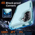 Samsung Galaxy S26 Case with Screen Protector+Camera Lens Cover,Military Grade H